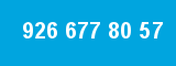 926 677 80 57